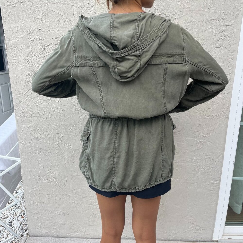 Abercrombie and Fitch Green Utility Jacket